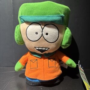 Vintage 2008 South Park Kyle 9.5" Plush Comedy Central‎ Nanco Toy Doll